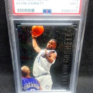 Kevin Garnett 1996-97 Fleer Metal #58 PSA 9 NBA Minnesota Timberwolves Basketbal